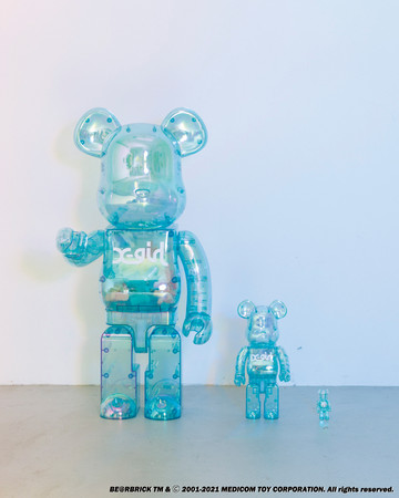 ベアブリック BE@RBRICK X-girl 100% \u0026 400% | hartwellspremium.com