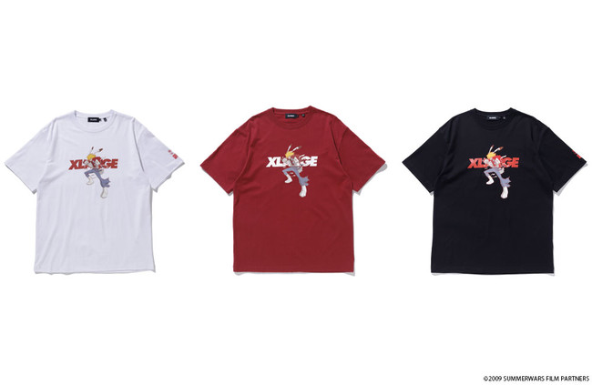 トップスMサイズ※XLARGE×SUMMER WARS tシャツ キングカズマ