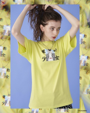 【希少】X-GIRL エックスガール× I'S アイズ 桂正和氏 コラボTシャツ