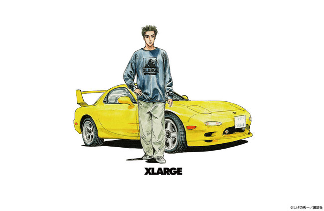 トップスxlarge 頭文字D パーカー - パーカー