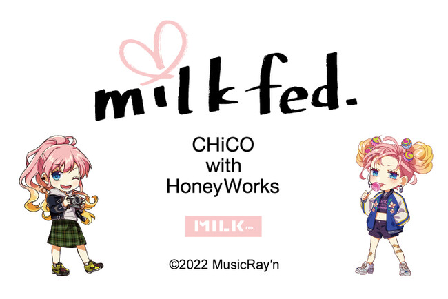 Milkfed ミルクフェド と大人気アーティスト Chico With Honeyworks がコラボレーションアイテムを発表 時事ドットコム