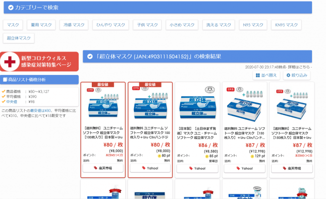 ユニ チャーム マスク 通販