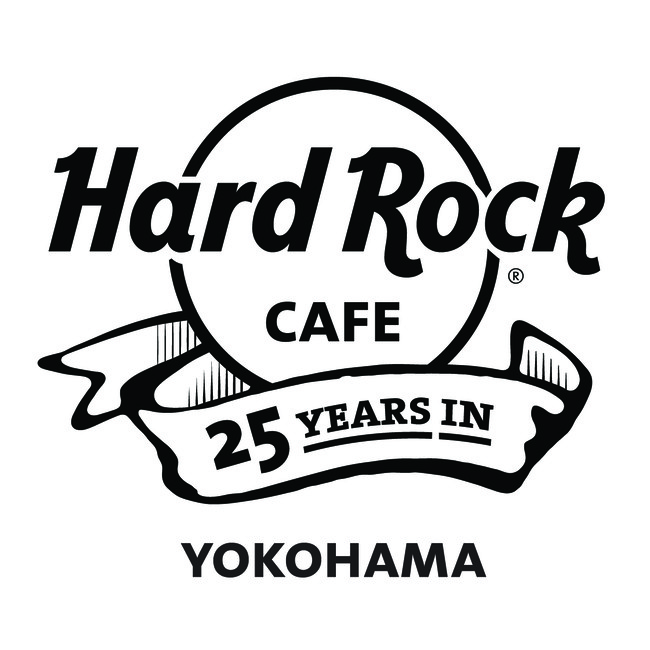 ハードロックカフェ 横浜 25周年ロゴ