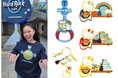 アメリカンレストラン「ハードロックカフェ」ロックショップ 「ハローキティ」コラボレーショングッズ販売