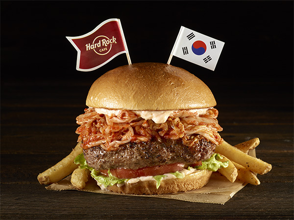 Korean Kimchi Burger