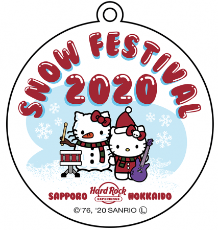 Hello Kitty Snow Festival Acrylic Keychain