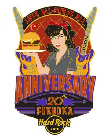 福岡 20th Anniversary Pin