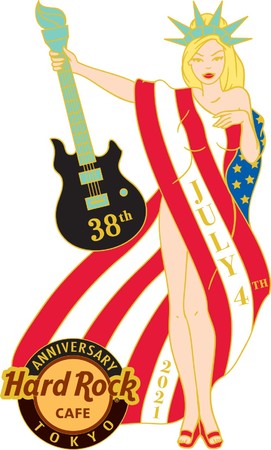 記念ピンバッジ「38th Anniversary Pin」