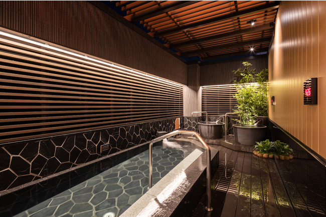 アパホテル〈上野駅前〉最上階　大浴殿・露天風呂「玄葉の湯」