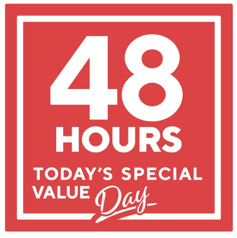 さあ出発 48時間終わらないチャンスの旅へ 48時間 Today S Special Value Day 開催 株式会社 ｑｖｃジャパンのプレスリリース