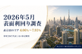 ドバイ総研、2026年5月の表面利回りを調査　表示10エリアは4.06%〜7.93%
