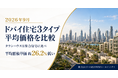 ドバイ総研、住宅タイプ別価格を調査　タウンハウスは総額が高く面積単価は低い【2026年9月】