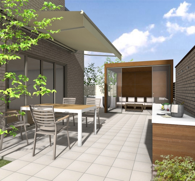 ガーデンエクステリアのタカショー新コンセプトの はなれ のカタチ 庭ハウス シリーズを発表 タカショーのプレスリリース