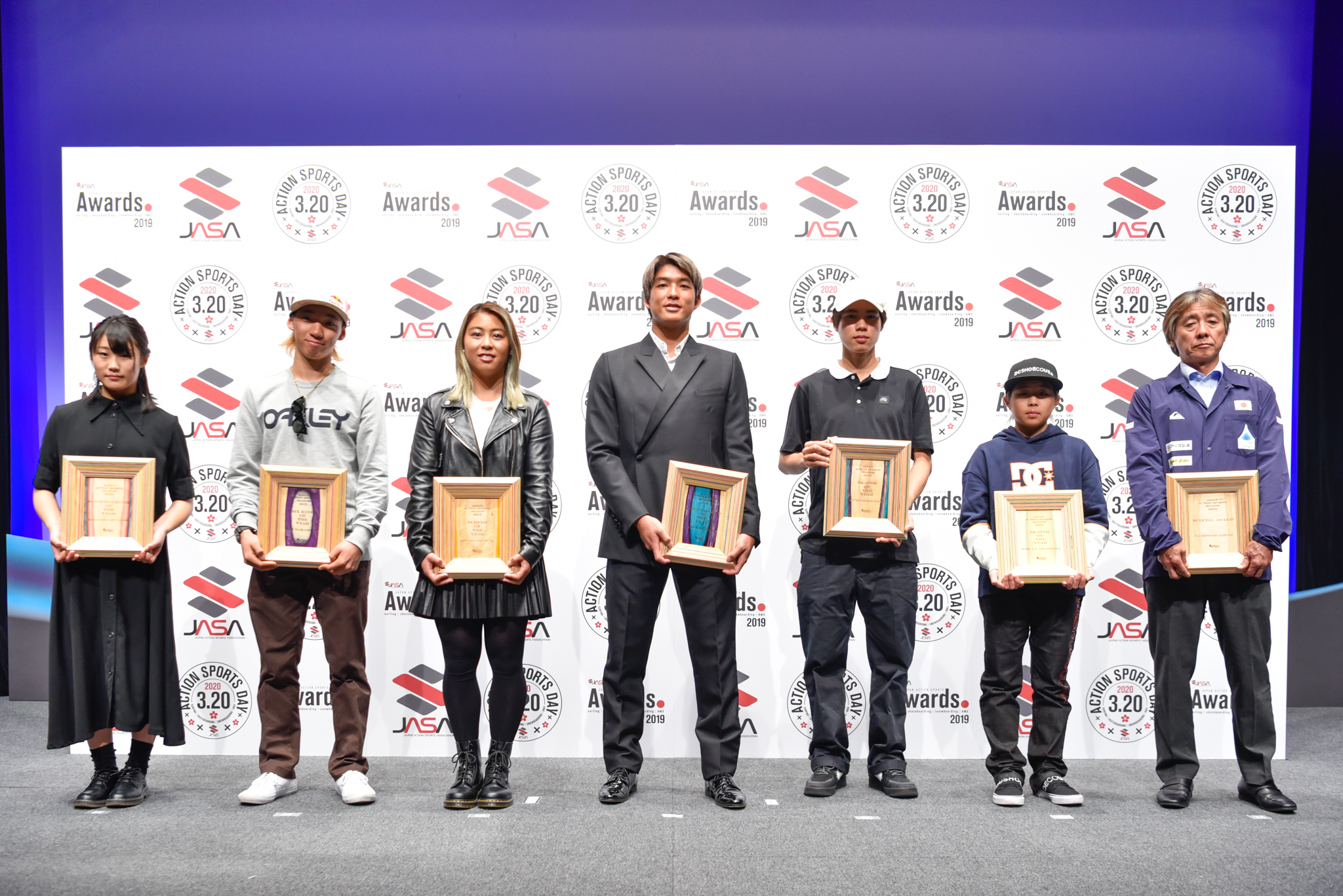 Japan Action Sports Awards 2019 受賞者決定 一般社団法人日本アクションスポーツ連盟のプレスリリース
