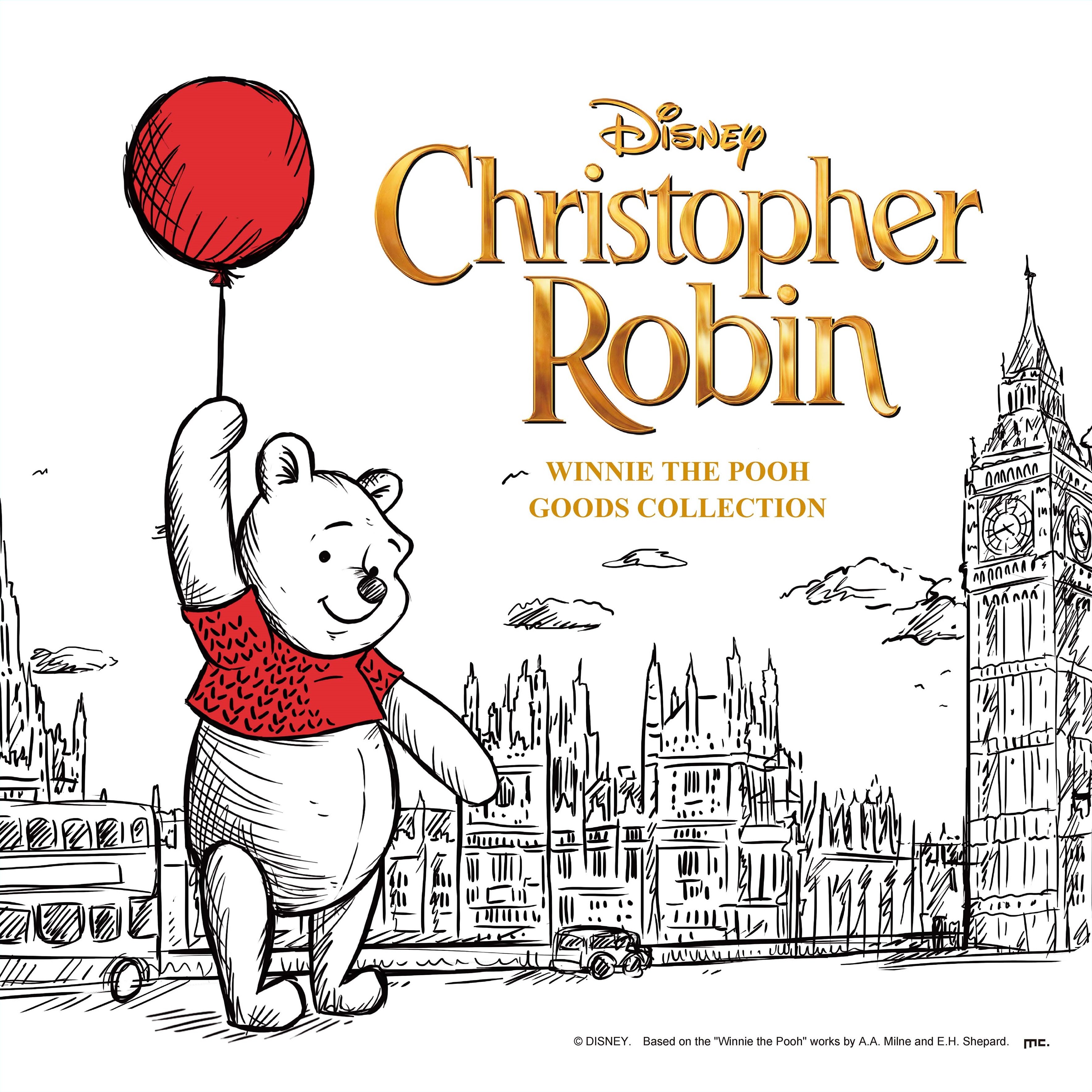 ロフト Winnie The Pooh Goods Collection 開催 トレンドのチェック柄とプーのイラスト デザインのロフト限定グッズなどを販売 株式会社ロフトのプレスリリース