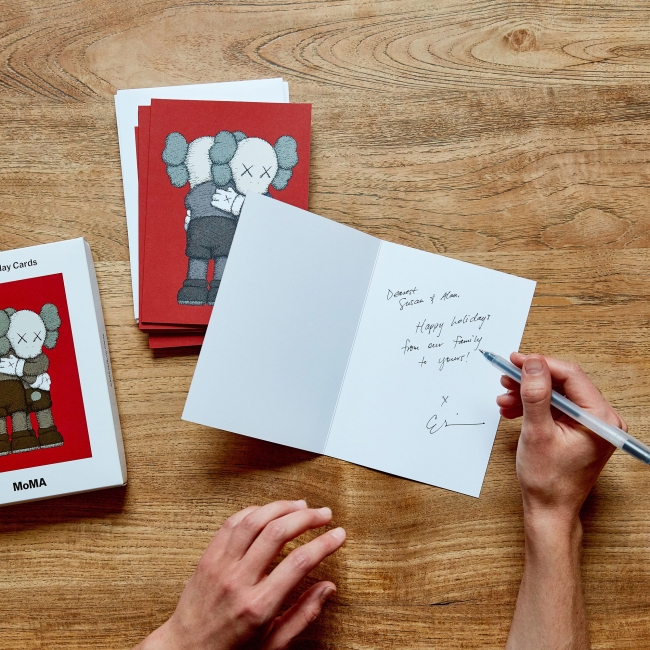 Moma Design Store クリスマスカードの新作を発売 人気アーティストkawsの描き下ろしなどが登場 株式会社ロフトのプレスリリース