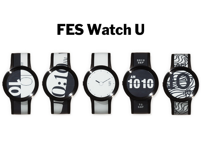 MoMA Design Store】柄が変わる時計の第2弾：「FES Watch U」をどこ