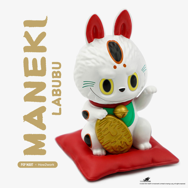 2体セット 即日発送 LABUBU MANEKI 招き猫 pop mart