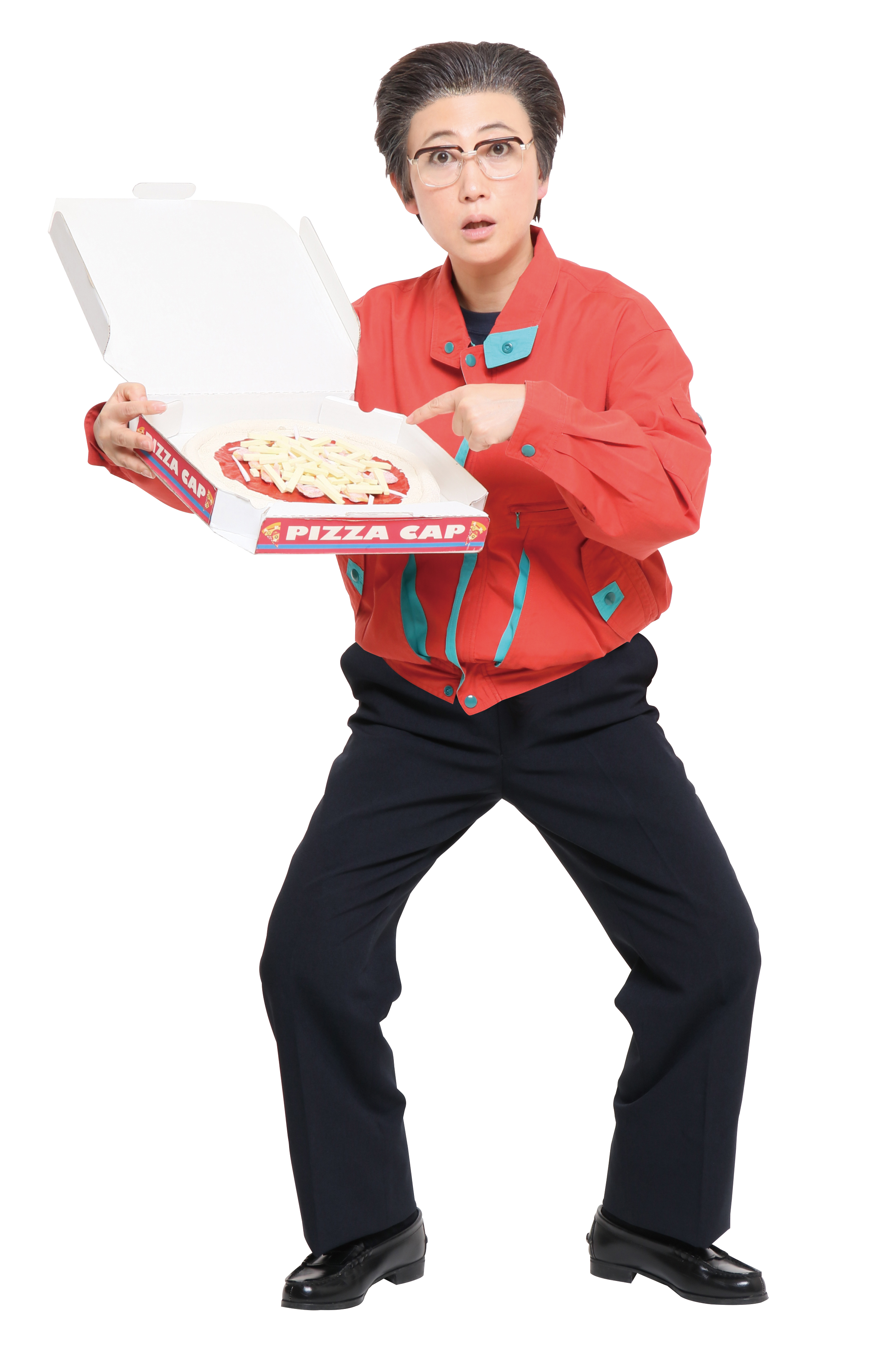 ロフト 芸人友近さん扮する 西尾一男 のピザショップ Pizza Capスタンド 期間限定で銀座ロフトに登場 株式会社ロフトのプレスリリース