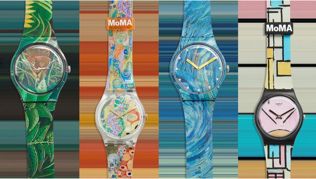 SWATCH 時計 MOMA限定品 新品(2枚)