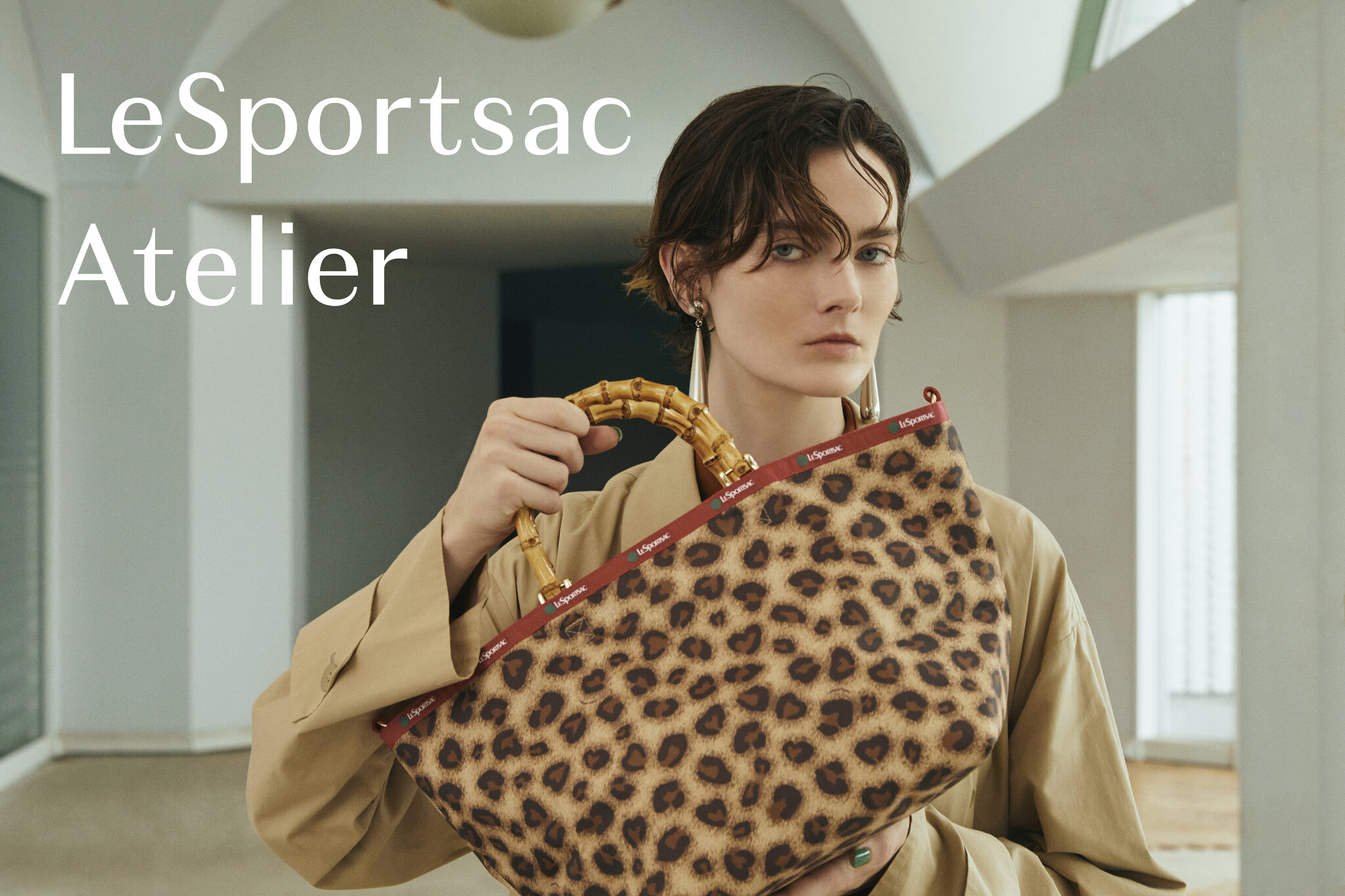 LeSportsac レスポートサック レオパード柄ショルダー-