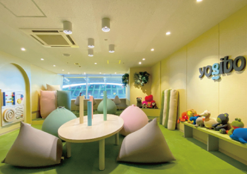 安心してスポーツ観戦できる「センサリールーム」