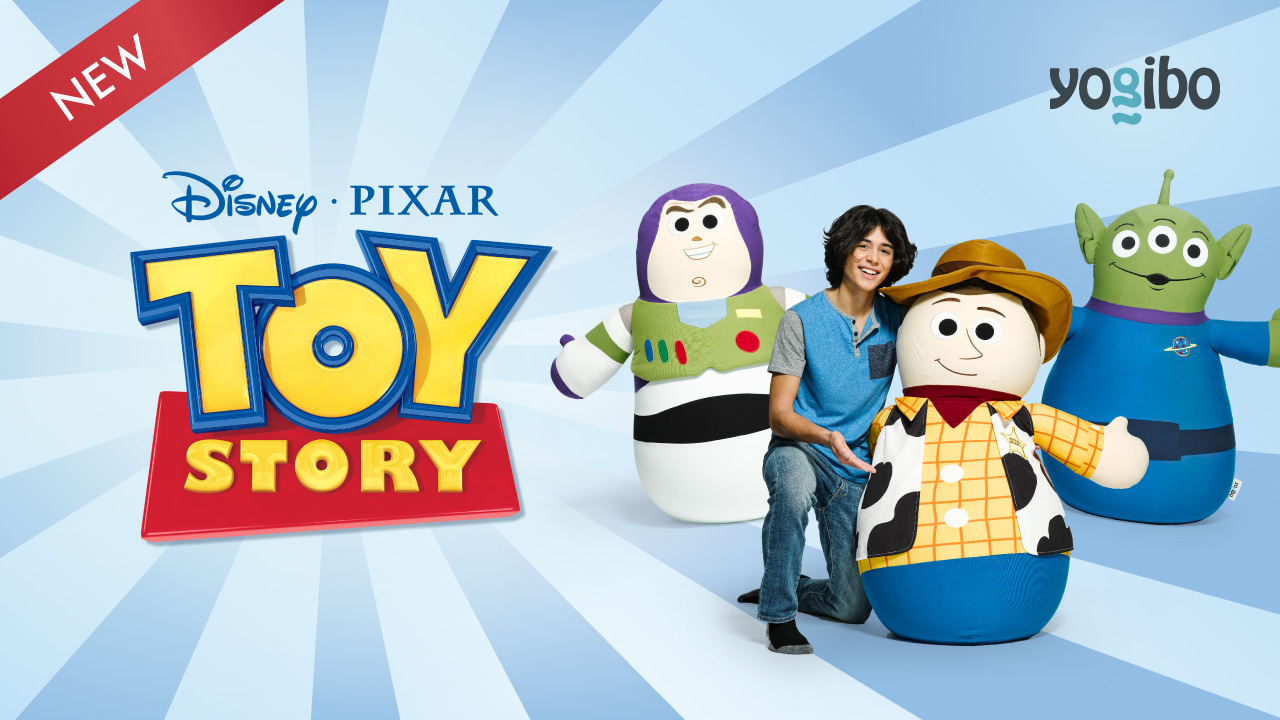 Yogibo × Disneyのコラボ商品新シリーズ【Toy Story Collection