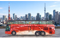 世界初！「二階建てバス × 回転寿司」の異業種コラボ！⾛る回転寿司店こと「SUSHI BUS」が10月10日 運⾏開始！！