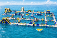 日本最大級の海上アスレチック「AQuaLooP（アクアループ）」が和歌山県白良浜に今夏オープン