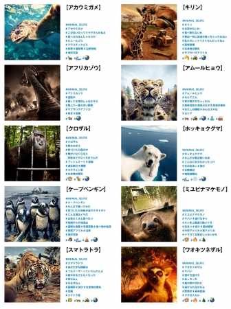 10 4世界動物の日に 世界中の動物たちが自撮り写真で警告開始 Animal Selfie キャンペーンがスタート Wwfジャパンのプレスリリース
