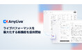 生成AIライブコマースプラットフォーム「AnyLive」、ライブパフォーマンスを最大化する新機能を提供開始。「データ自動収集・分析」と「スクリプト最適化」でAIが継続的な改善を支援