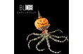 2,400点超の金属パーツから光るパンプキンヘッドへ。BLDB、ハロウィン向け「メカニカルオクトパス」を発売