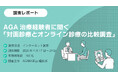 【調査レポート】AGA治療経験者に聞く「対面診療とオンライン診療の比較調査」