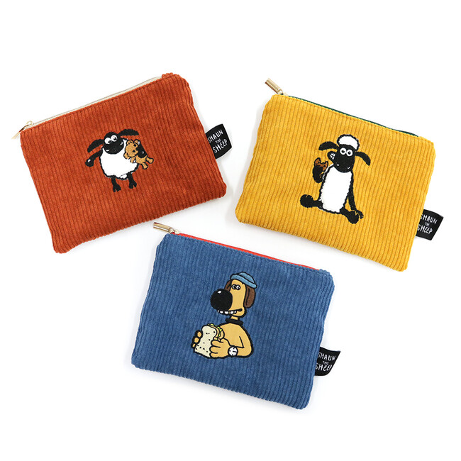 コーデュロイポーチ　各種￥2,750(税込)