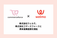 株式会社ウェルモ、株式会社コマースフォースと資本業務提携を開始