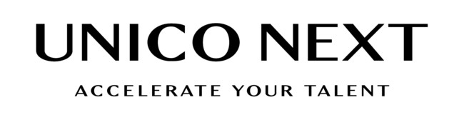 UNICO NEXTのロゴ。社会的自立を目指す「もう一歩次の」舞台としてコンセプトカラーやフォントを大幅に刷新
