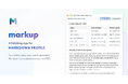 Markdown 清書・PDF 出力アプリ「markup」を発表、macOS / iOS 版を先行リリース