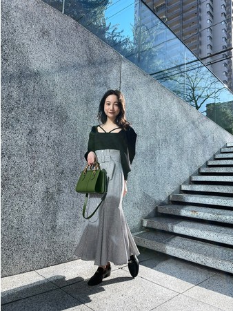 スタッフ 151cm 00サイズ着長