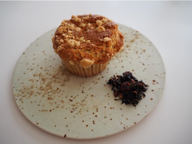 【三軒茶屋店・七里ヶ浜店】 美菜屋×Biople SPICE CHAI MUFFIN 400円（税込）