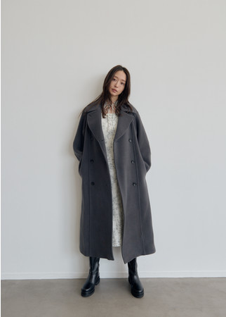 SNIDEL Sustainableロングダッフルコート¥39,600 新品