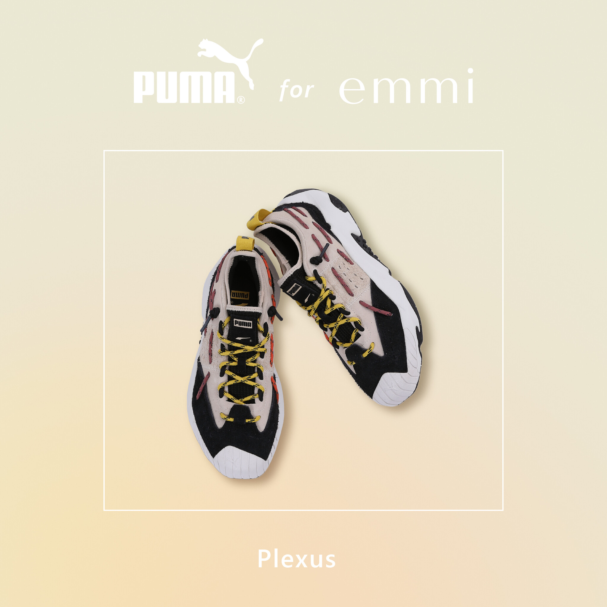 【PUMA for emmi】サイドに施したシューレースが印象的なニュー