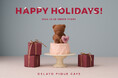 <幸せを運ぶピケベアと、記憶に残るクリスマスを>ジェラート ピケ カフェのクリスマスケーキ10月28日(月)より予約受付をスタート