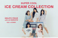 【gelato pique(ジェラート ピケ)】「LE SSERAFIM(ルセラフィム)」が着こなす、夏の新作「ICE CREAM COLLECTION」を公開!<5月30日(金)>