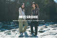 <MIESROHE>アートプロジェクト第二弾!写真家 清水はるみ氏が撮り下ろした作品を使用したTシャツなど全4型を発売
