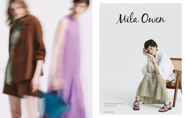 Mila Owen(ミラ オーウェン)」が2020年Summer collectionのデジタル