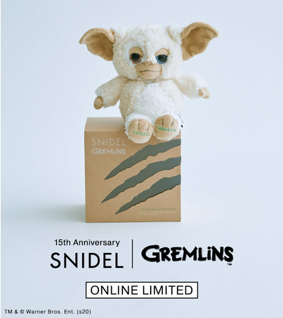 SNIDEL GREMLINS オッドアイギズモ ぬいぐるみ-