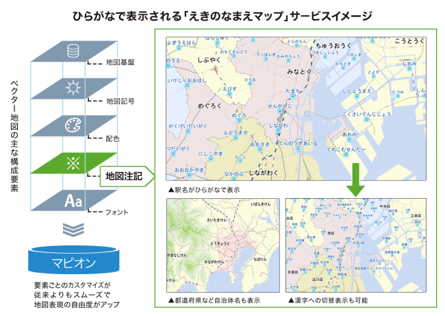 One Compath ひらがなだけの地図 公開 新入社員の発想で 株式会社