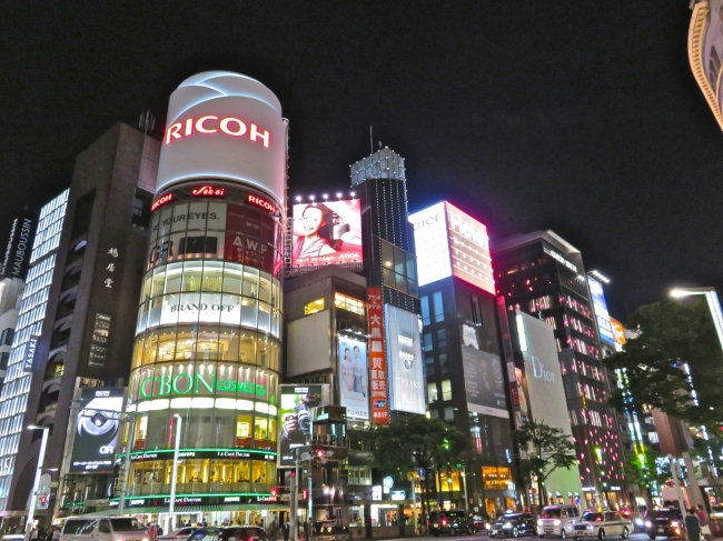日本の人気観光都市1位　東京（23区）
