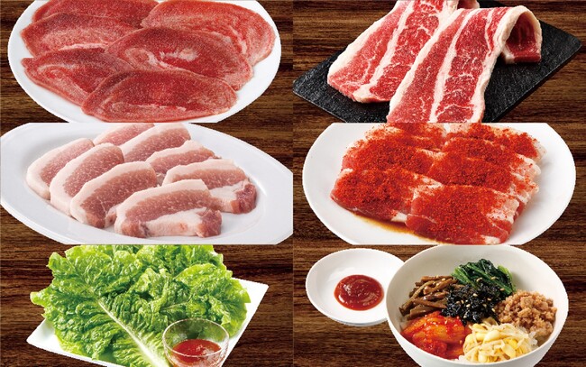 ■お肉からデザートまで種類豊富な商品が楽しめる お気軽コース 79品 2,980円(税込3,278円) ■お肉からデザートまで種類豊富な商品が楽しめる お気軽コース 79品 2,980円(税込3,278円)