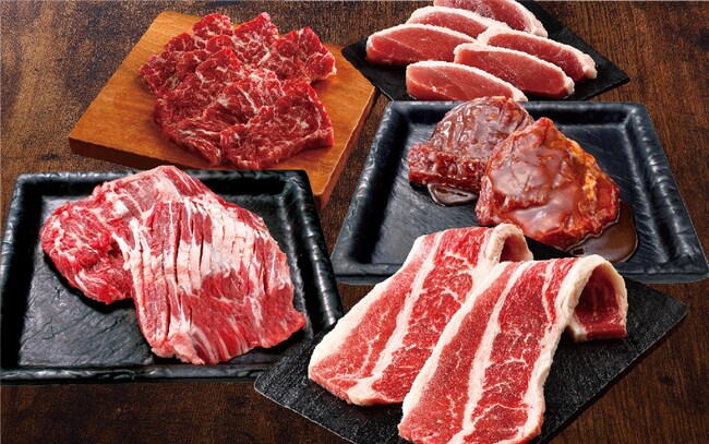 ■熟成肉や厚切りのお肉が楽しめる人気No.1の 定番コース 112品 3,280円(税込3,608円) ■熟成肉や厚切りのお肉が楽しめる人気No.1の 定番コース 112品 3,280円(税込3,608円)